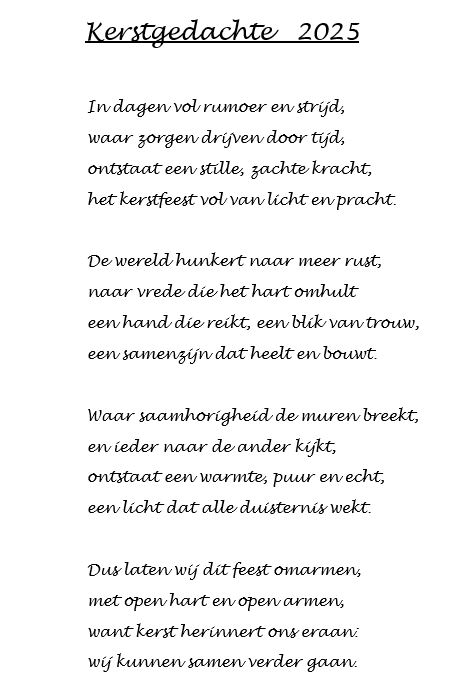 kerstgedachte